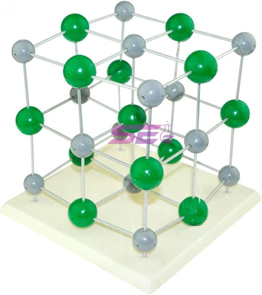 Sodium Chloride Crystal Model